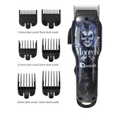Graffiti Oil Head Push Shear Gradient Electric Push Professional Hair Salon Shaver