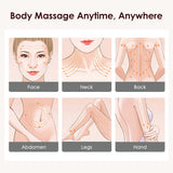 Handheld Electric Meridian Massage Brush Promote Blood Relieving Red Blue Color Muscles Relaxation Body Shaping Beauty Device