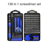 138/115/110/25 In 1 Multifunctional Screwdrivers Precision Screwdriver Set Phone Repair Kit Magnetic Screw Driver Hand Tool Set