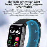 Smart Watch S6T Men Women Medical Grade Air Pump Blood Pressure + Airbag Sphygmomanometer Body Temperature Heart Rate Health