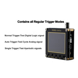 FNIRSI-138 PRO Digital Handheld Oscilloscope 2.5MSa/s 200KHz Analog Bandwidth 0-80khz 3.3V 60*65*18mm Black