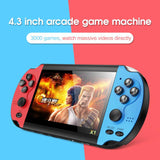 4.3-inch Game Console For Gamapad Nostalgic Classic Double Rocker Video Game Console 8G Built-in 10,000 Games Video Support