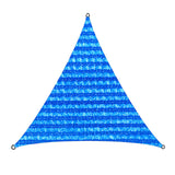 Triangle Quadrangle Easy Install Sun Block Outdoor Garden Lawn Shade Sail Canopy Sunscreen HDPE Patio Backyard Breathable Solid
