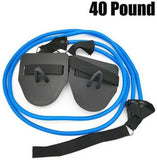 Hot Adjustable Swim Training Resistance Elastic Belt Swimming Exerciser Safety Rope Latex Tubes Various Specifications Styles