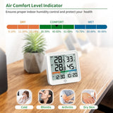 Digital Indoor Outdoor Thermometer Hygrometer - Wireless Temperature Monitor Humidity Gauge For Home Nursery Baby Room