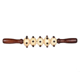 1PC Wood Massage Stick Roller Massager Reflexology Therapy Meridians Scrap For Hand Foot Abdomen Back Body Muscle Relax Tool