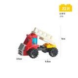 Mini Original Transportation Assembled Models Blocks Car Compatible Small Building Block City Police Plane Bricks Toys Kid Gift