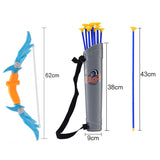 Kids Shooting Outdoor Sports Toy Bow Arrow Set Plastic Toys For Children Outdoor Funny Toys With Sucker Gifts Set Kids Toy