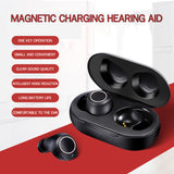 Intelligent New Style Hearing Aid USB Rechargeable  Low-noise Wide-frequency One-click Sound Amplifier In-ear  for Elderly