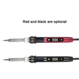 80W Professional LCD Digital Temperature Adjustable Electric Soldering Iron Tool Lead-free Mini Soldering Station