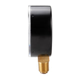0～-30inHg 0～-1bar 50mm Diameter 1/4 1/8 BSPT Vacuum Pressure Gauge Air Pressure Gauge Oil Pressure Gauge