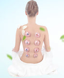 6pcs Cupping Therapy Vacuum Magnet Medical Body Massage Acupressure Relaxation Relieve Pain Health Care Kit Tool