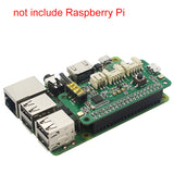 ReSpeaker 2-Mics Pi Hat for Raspberry Pi 4 Model B Voice Module Dual Microphone Array for Raspberry Pi Zero 3B