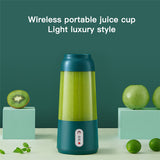300ML Juicer Cup Portable 4 Blade Juicer Blender USB Rechargeable Meat Fruit Ice Vegetable Mixer Intelligent Food Juice Machine