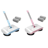 2 in 1 Hand Push Vacuum Cleaner Set Home Sweeper Broom Dustpan Handheld Dust Collector Carpet Floor Cleaners