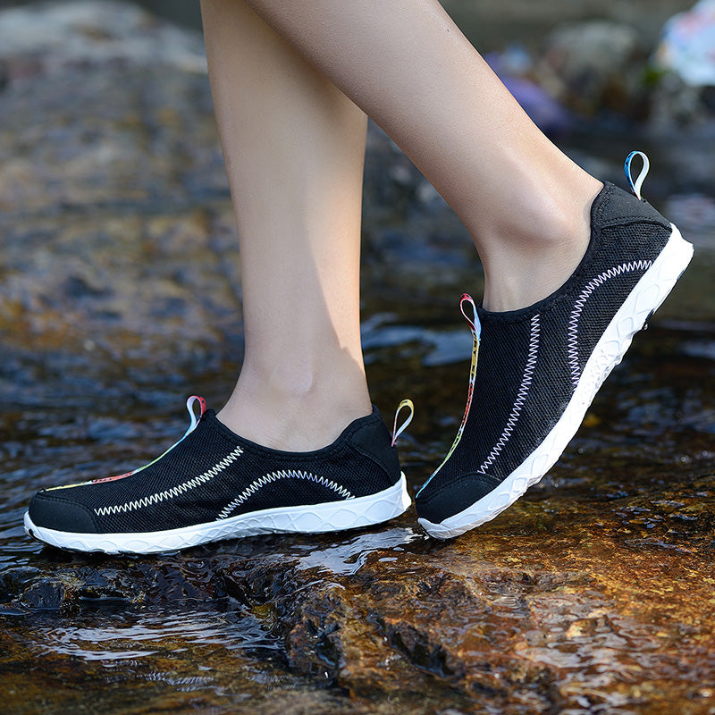 Men's Water Shoes Breathable Mesh Quick Drying Anti-Slip Walking Sneaker