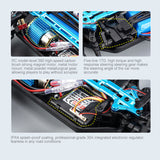 Fast RC Cars Drift 1/16 Scale 50km/h Remote Control Car High Speed 4WD 2.4G Waterproof Offroad Racing Buggy for Kids and Adults