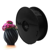 X MOONLEE 3D PLA Filament 1.75mm 1KG 3D Printer PETG Carbon 3D Plastic Printing Filament Pla 3d Printer Filament PETG Black
