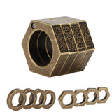 Emergency Survival Ring Self Defence Rings Smooth Surface for Emergenc for Survival