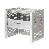 Outdoor Grill Stove Stand &amp; Barbecue Grill Wood Burning Stove Camping Pot Holder BBQ Firewood Bracket For Hiking Picnic BBQ