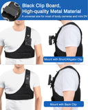 BOBLOV Body Camera Chest Vest Durable Shoulder Single Vest for All Body Camera Velcro Wearing with Adjustable Size N9 KJ21 M5