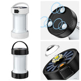 Portable USB/Solar Rechargeable 4 Mode LED Camping Light Outdoor Lantern Hiking Lamp Bulb