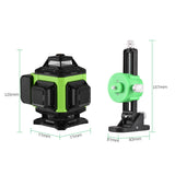 16 Lines 4D Laser Level Green Line SelfLeveling 360 Horizontal and Vertical Super Powerful Laser Level Green Beam Laser Level