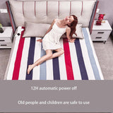 Security Plush Electric Blanket Bed Thermostat Electric Mattress Soft Electric Heating Blanket Warmer Heater Carpet Dropshipping