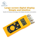 Textile Materials Moisture DM200T Portable Digital  Meter for  Raw   Content Analyzer