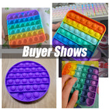 Push Bubble Sensory Toy Autism Needs Squishy Reliever Toys Adult Child Funny Anti Stress Fidget Reliver Stress Antistress Pack