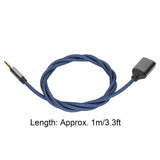 Headset Adapter 3.5mm Aux Stereo Audio 1 Male to 2 Female Audio Microphone Plugs Headset Splitter for Computer Headset Accessory