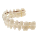 10Set/Box 28pcs/set Resin Teeth Denture Upper Lower Shade A2 Manufactured Artificial Preformed Dentition Oral Care Material Tool