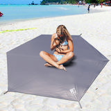 Waterproof Camping Tarp Thicken Picnic Mat Beach Pad Tent Mat Tent Footprint Sun Canopy Ground Sheet for Hiking Backpacking