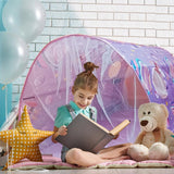 Kids Play Tents Starlight Bed Canopy Dream Tent For Double Bed Portable Kids Tent Child Baby Toys Fairy House For Children