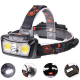 55% Discounts Hot! Super Bright COB LED Outdoor Night Fishing Camping Cycling Headlight Head Lamp