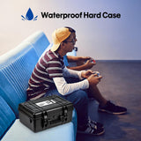 Travel Carrying Case Organizer Large-capacity Sealed Waterproof Safety Box Compatible For Ps5 Game Console