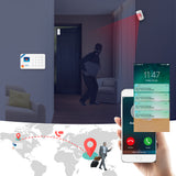W181 Tuya Wifi Burglar Home Alarm GSM IOS Android APP Control Auto Dial LCD GSM SMS Burglar Alarm System For Home Security