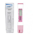 4 in 1 PH/TDS/EC/Temp Meter High Precision for Water Quality Tester with 0-14 Measurement Range for Aquarium Swimming Pool