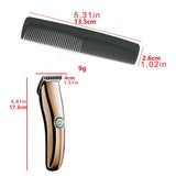Hair Clipper Set Black Haircut Cloth Scissors Professional Electric Trimmers Rechargeable Shaver Beard Cutting Machine