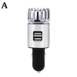 Mini Car Air Purifier Negative Ion Smoke Odor Remover Car Usb Charger Aluminum Alloy