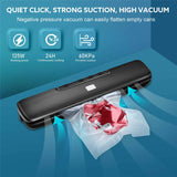 Food Vacuum Sealer 220V Automatic Commercial Household Vacuum Sealer 32CM Packaging Machine Include 15 Pcs Bags Keep Fresh Tools