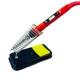 80W Digital Soldering iron set kit adjustable temperature LCD welding tools Ceramic heater soldering tip Desoldering Pump