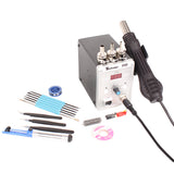 858D Soldering Station LED Digital Display Adjustable Temperature 110V 220V BGA Rework SMD SMT Soldering Repair Tool