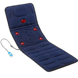 Vibration Heating Massage Cushion Cervical Neck Massage Acupressure Far Infrared Mattress 110-240V
