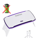New Mini Foldable Nail Dryer UV LED Lamp Portable USB Curing All Gel Nail Polish 24W Nail Dryers 12 Lamp Beads