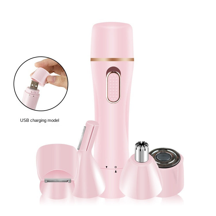 Waterproof Epilator Women Face Body Hair Removal Lady Shaver Shaving Machine Electric Trimmer Razor For Eyebrow Nose