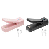 Mini Bag Sealer-2In1 Portable Heat Sealers Rechargeable Handheld Vacuum Heat Sealers &amp;Cutter for Plastic Bag Storage Food