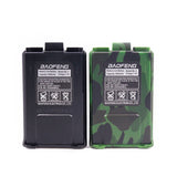 2Pcs Original BAOFENG UV-5R BL-5 1800mAh Li-ion Battery For Baofeng Walkie Talkie UV-5R UV-5RE Series Two Way Radio (Black/Camo)