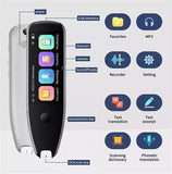 X5 PRO Scanning Voice Photo Translator Smart Instant Voice Pen 4.0" Touch Screen Multi Real-Time Language 112 Support Offline