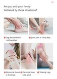 Foot and Calf Massager Leg Massager Air Compression Circulation with Handheld Controller Air Wraps Relax Pain Relief Massagers